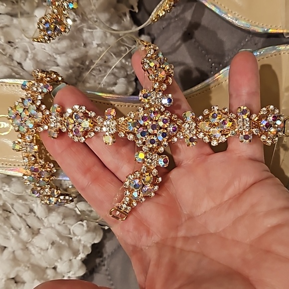 Sheln Rhinestone Heels - Picture 3 of 16